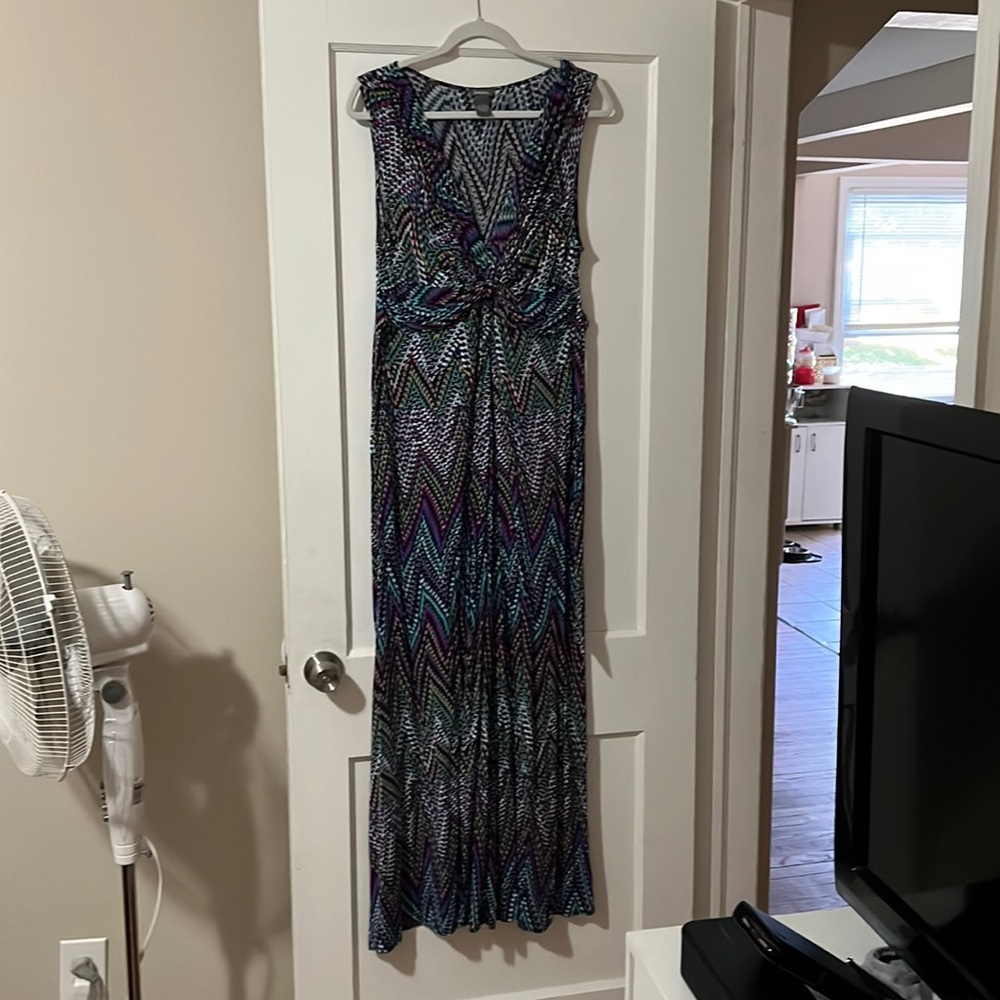 Neiman Marcus maxi dress size Large